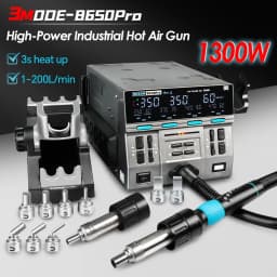 SUGON 8650pro 1300W Hot Air Rework Station 3 Mode Digital Display Intelligent BGA Rework Station For BGA PCB Chip Repair Tool