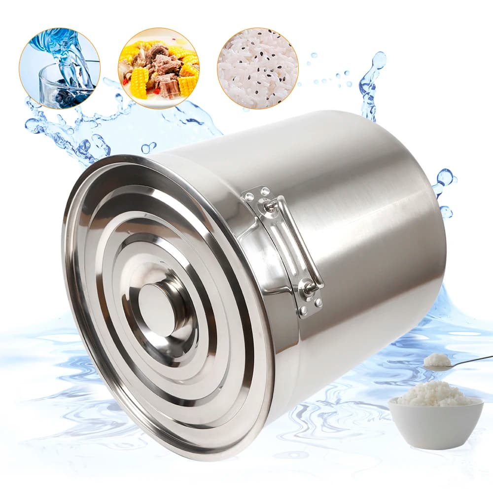 70L Universal Pot Soup Pot Buffet Restaurant Party Roast Cooking Pot With Stainless Steel Lid