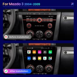 AWESAFE PX9 For Mazda 3 bk 2004 2005 2007 2008 2009 Car Radio Multimedia Players GPS 2 din Android 2din CarPlay Autoradio