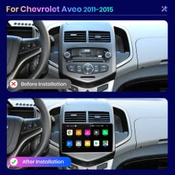 AWESAFE PX9 For Chevrolet Aveo 2 Sonic T300 Car Radio Multimedia Navigation GPS 2 din 2din Android Autoradio CarPlay 8+256GB