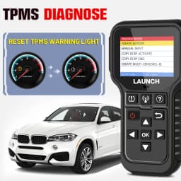 LAUNCH X431 CRT5011E TPMS Diagnostic Tool Tire Pressure 315MHz 433MHz Activation Sensor OBD Automatic Stationary Relearn Program