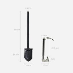 Huohou Multifunction Shovel Military Tactical Survival Axe Outdoor Camping 16 In 1 Function Harpoon Storage Bag for Xiaomi Mijia