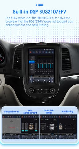Hizpo For Tesla Style 8Core Car Radio For Hyundai Santa Fe 2 2006-2012 Multimidia Player Navigation GPS 2din Head Unit Carplay