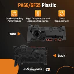 Engine Valve Cover w/ Gasket for Audi A3 Sportback 8PA 2.0 TFSI quattro 1984 147 200 Benzin 2004/09-2013/03