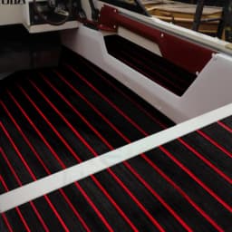 Boat Decking EVA Foam Flooring Sheet Faux Teak Marine Mat Boat Yacht Non-Slip Flooring Mat, Wear-Resistant and Self-Adhesive Pad