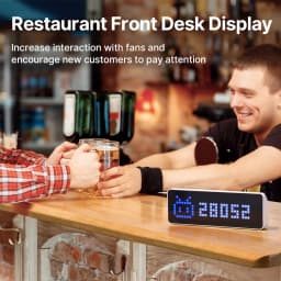 Ulanzi TC001 Smart Pixel Clock LED Full Color Pixel Display Pomodoro Clock Youtube Fans for Home New Version