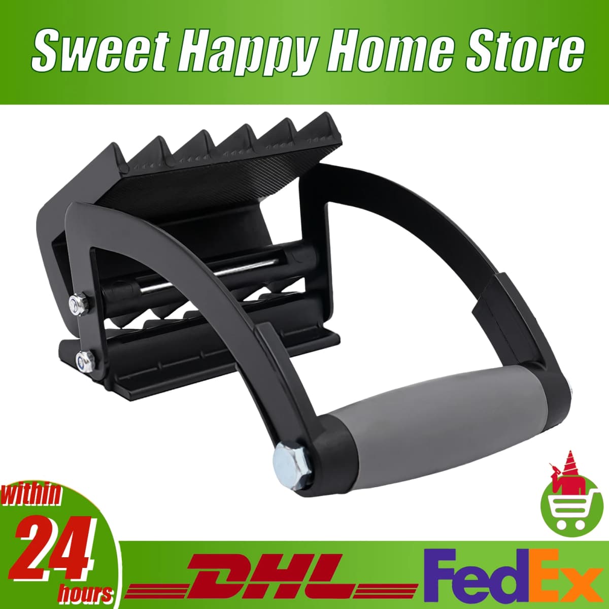 Plywood Carrier Metal Gripper, Drywall Carrying Tool Wooden Board Handling Tool Flat Handheld Device