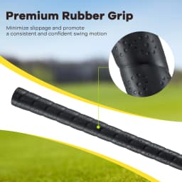 165CC Junior #3 Fairway Wood for Kids, Individual Gold Club for Boys and Girls with Fiberglass Shaft and Headcover, Junior