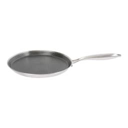 304 Stainless Steel Frying Pan Pancake Pan Nonstick Wok Pan Steak Cooking Pot Skillet Saucepan Induction Single Sided Honeycomb