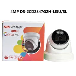 Hikvision IP Camera 8MP DS-2CD2387G2H-LISU/SL Smart Hybrid Light ColorVu Turret 4MP DS-2CD2347G2H-LISU/SL Built-in 2-Way Audio