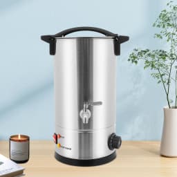 10L Wax Melter,1800W Electric Wax Melting Oven Stainless Steel Candle Wax Melter, Large Capacity DIY Candle Making Kit, 30-110°C