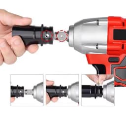 14Pcs Set Electric Impact Wrench Hexs Socket Adapter Kit Drill Chuck Drive Adapter SET for Electric Drill Wrench Screwdrivers