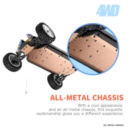 WLtoys XKS 124007 Remote Control Car 1/12 2.4GHz 75KM/H High Speed Off Road Trucks Brushless Motor Metal Chassis 4WD Vehicle