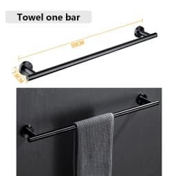 SUS 304 Stainless Steel Bathroom Accessories Wall Monted Toilet Showerroom Towel Rack Bathroom Set