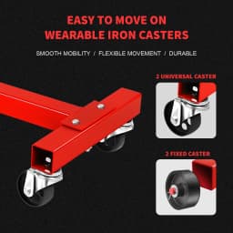 Engine Stand 450kg Rotating Engine Motor Stand with 360 Degree Adjustable Head Dolly Engine Flip Bracket for Vehicle Auto Repair