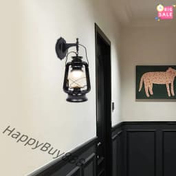 Reliable-Outdoor Oil Lamp Vintage Kerosene Lamp Old Horse Lamp Outdoor Lighting Wall Light Outdoor Wall Lamp