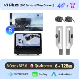Junsun AI voice Wireless Carplay Android Auto radio For Ford Fiesta 2009 2010 2011 Car Intelligent Systems BT 2 din autoradio
