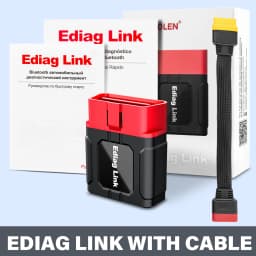 KINGBOLEN Ediag Link Full Systems Car Scanner With 10 Resets Function OBD2 Tool Support FCA, CAN FD Protocol