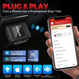 KINGBOLEN Ediag Link Full Systems Car Scanner With 10 Resets Function OBD2 Tool Support FCA, CAN FD Protocol