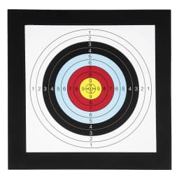 50cm EVA Archery Arrow Target for Practice Portable Hunting Target with 10* Target Papers & 4* Target Pins