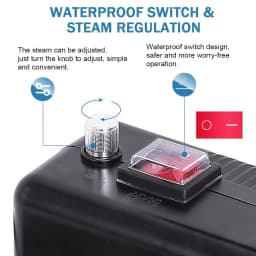 Home Steam Cleaner High Temperature 2600W Sterilization Air Conditioning Kitchen Hood Car Appliances Steam Cleaners 220V Plug