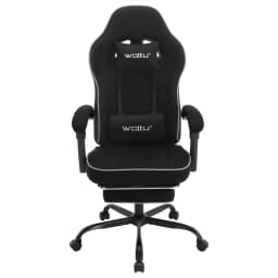 WOLTU Ergonomic Office Computer Chair Swivel Gamer Chair Gaming Chair with Lumbar Cushion Pillow Footrest