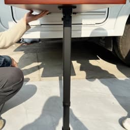 Folding RV Table Legs Adjustable 21-36 Inch Telescopic Aluminum Stand for Camper Caravan Motorhome Boat Furniture Hardware Parts