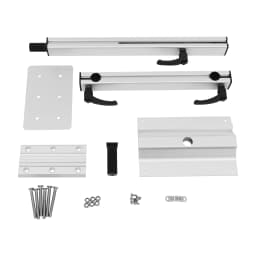 RV Table Leg, Removable Rectangular Marine/ RV Table, Load Capacity 50kg, 17 Cm Height Adjustable, for Motorhomes, Boats