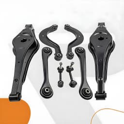 Rear Lower Wishbone Track Control Arm Suspension Kit for Audi A3 SEAT Leon 1P1