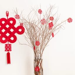 Mini Double Happiness Love Character Chinese Traditional Wedding Confetti Banquet Party Supplies Marriage Room Decoration