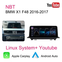 Thread free multimedia car radio Bonroad inch with Carplay and Android Auto, Linux system, for BMW X1 F48 2016-2017 NBT system, Mirror Link