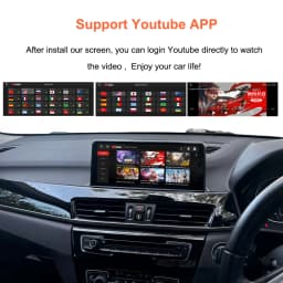 Thread free multimedia car radio Bonroad inch with Carplay and Android Auto, Linux system, for BMW X1 F48 2016-2017 NBT system, Mirror Link