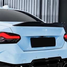 Glossy Black Rear Wing Spoiler Diffuser Exterior Tuning Kit Car Modification Accessory For BMW 2 Series G42 M2 G87 2022+
