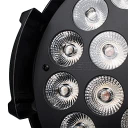 SHEHDS Big Aluminum Alloy LED Par 18x12W RGBW/18x18W RGBWA+UV Light Ball DJ Projector Stage Christmas Decoration