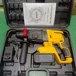 26MM Brushless Electric Hammer Drill Multifunctional Rotary Cordless Rechargeable Power Tools For 21V Battery Fast logistics