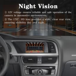 AUTOTOP Car Reversing Camera For Audi A4 B8 Q3 Q5 A5 A8 S5 A3 A6 C7 A7 VW Passat Backup Trunk Handle Water-proof Parking Camera