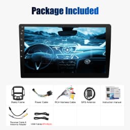 ESSGOO Android14 9" Apple Carplay Android auto For Hyundai I30 2006-2011 Car Stereo RADIO GPS Nav WIFI SWC FM BT Mirror link USB