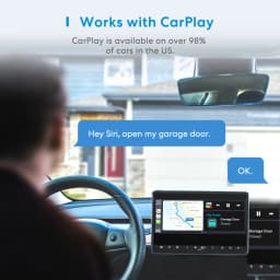Meross Smart Garage Door Opener with External Antenna Up to 3 Single Doors EU Version Support HomeKit Alexa Google Home
