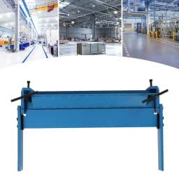 Cast Iron Powder Coated Sheet Metal Bending Beam 450mm 630mm Max Width 1-1.5mm Fold Capacity 95°-120° Angle