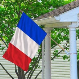 90 x 150 cm Frankreich Flagge, ZoneYan Französische Flagge mit 2 Messing-Ösen, Nationalflagge