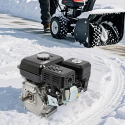 7.5HP 4-Stroke Gasoline Engine 212CC OHV Air Cooled Gas Engine Motor Single Cylinder Hand Pull Start Motor for Go-Karts 3600rpm
