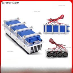 Thermoelectric Peltier Refrigeration Cooler 12VDC 30A/15A Semiconductor Cooling System DIY for Air Conditioning Fan