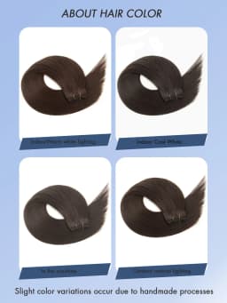 Double Sew-In Weft Bundles-Real Human Hair Extensions , Natural Look & Feel, Seamless Blending, Compatible with All Hair Types