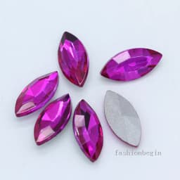 All-size 24-color horse eye Glass Crystal pointed back Rhinestones foiled fancy stons for shoes garment Headdress jewelry making