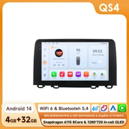 Hizpo 8Core Android Carplay Car Radio For Honda CR-V CRV 2017-2021 Multimedia Video Player 2 Din Navigation GPS Head Unit 10.1"