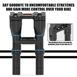 For Harley Street Glide Special FLHXS 2014-2023 Handlebar Riser 8"/7"/6"/5" For Harley Road King Electra Glide Fat boy FLSTF