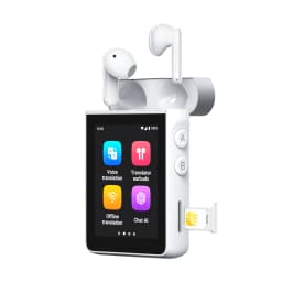 Wooask A9 AI Translator Earbuds 4G+WiFi Standalone Instant Translation Device 144 Languages with ChatGPT And Phone Call Feature