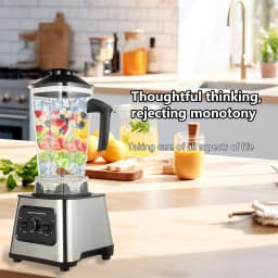 6000W Powerful Blender Mixer Juicer Smoothie Maker Table Blenders 2.5L Container Food Processor Blender Mixer for Ice Nut Fruit