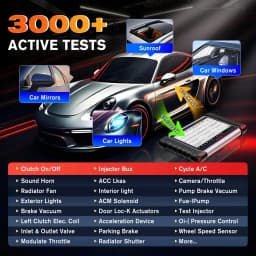 Autel MK808KBT PRO OBD2 Code Scanner Reader 7 Inch Bluetooth All System Car Diagnostic Scanner Brake Bleed Injector Coding FCA