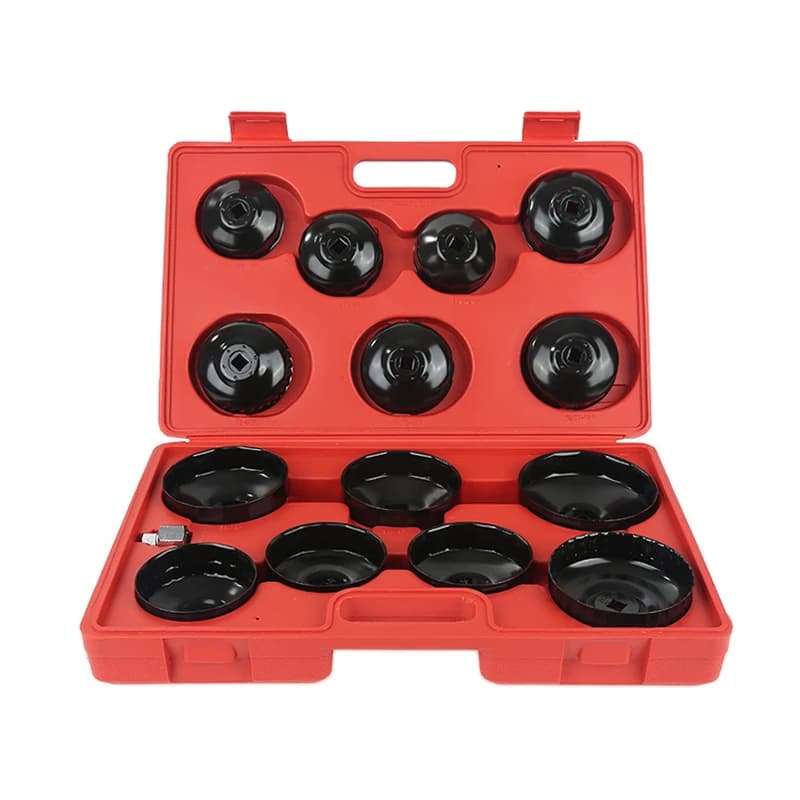 Set of 14 Oil Filter Wrench Bells